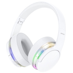 BWOO Cască Bluetooth cu ANC Premium Sound - Culoare Alb