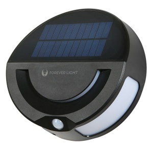 FOREVER‑LIGHT Lampă LED 3000K cu încărcare solară și senzor de mișcare, 6W, 300lm-enervolt.r