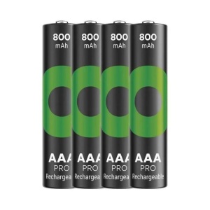 Acumulator R3 (AAA) NiMH 800mAh, 4 buc, GP ReCyko Pro_enervolt.ro