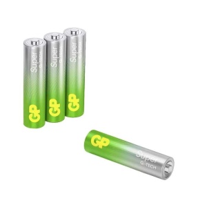 Gold Peak Baterie alcalina Super, G-Tech R3 (AAA) 4 Buc_enervolt.ro
