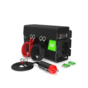 Greencell Invertor de tensiune 12V -> 230V, 300W, INV01DE