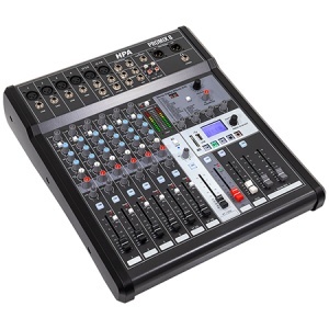 PROMIX8 HPA Mixer digital 8 canale 48V BT USB SD enervolt.ro