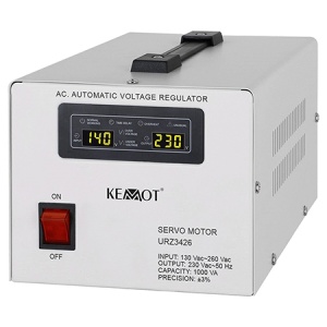 STABILIZATOR TENSIUNE SERVOMOTOR 1000VA KEMOT,enervolt.ro