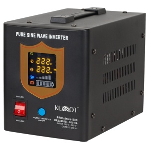 UPS CENTRALE TERMICE SINUS PUR 800VA-500W 12V KEMOT enervolt.ro