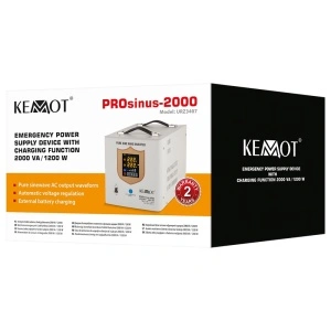 KEMOT UPS centrale termice sinus pur 2000VA/1200W 12V