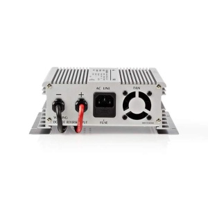 Nedis Invertor tensiune cu unda sinusoidala modificata 12V DC - 230V AC, 600W, functie de incarcare, 1x Iesire Schuko - Img 2