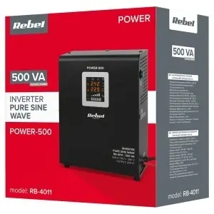 REBEL Sursa UPS Centrale Termice, sinus pur 500VA 300W 12V