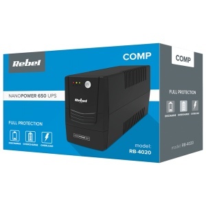 REBEL Sursa UPS Offline Nanopower 650VA / 360W