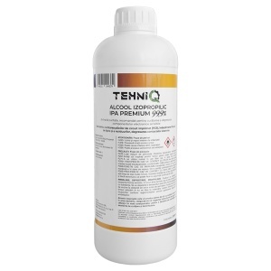 TEhniQ IPA Premium 99.9% 1L HDPE - Alcool Izopropilic Premium 99%