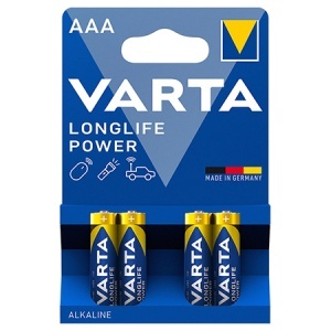 VARTA BATERIE ALCALINA LONGLIFE POWER LR3 BL 4 BUC