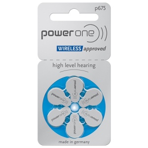 VARTA BATERII AUDITIVE POWER ONE P675, Blister 6 Buc