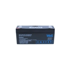 Well Acumulator plumb acid 6V 3.3AH, terminal T1