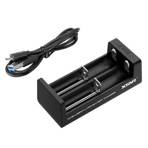 XTAR Încărcător portabil MC2 pentru 2×18650 Li‑ion