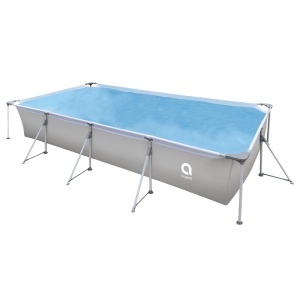  AVENLI Piscină cu cadru, Dim. 394 x 207 x 80 cm-enervolt.ro