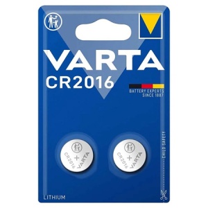 Baterie CR2016 VARTA, 3V, Blister 2 Bucăți