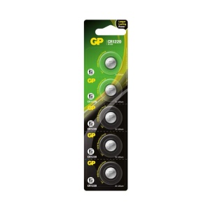 Gold Peak Baterie buton litiu CR1220, 3V, Bl. 5 buc