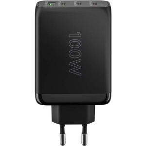 GooBay Incarcator USB-C 100W, 3x USB-C + 1x USB-A, negru, GaN
