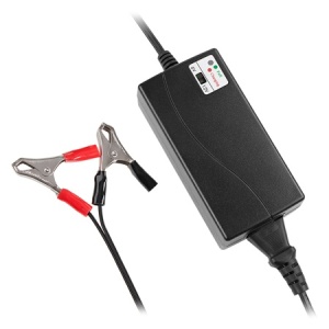 Încărcător acumulatori plumb‑acid 6V/12V 1.8A (AGM/GEL/VRLA)