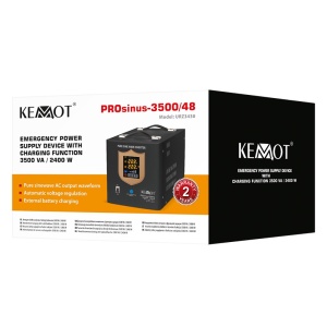 KEMOT Sursa UPS centrale Sinus Pur 3500VA/2400W 48V - PROsinus-3500/48