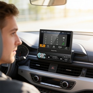 KRUGER & MATZ Sistem Media Player Auto Smart, 1DIN 4×16