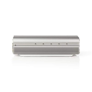 NEDIS Invertor tensiune 24V DC → 230V AC, 1000W, undă sinusoidală, 2x Schuko