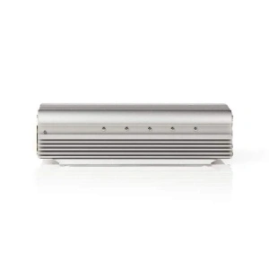 NEDIS Invertor tensiune 24V DC → 230V AC, 1000W, undă sinusoidală, 2x Schuko