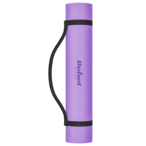 Saltea fitness 200 × 90 cm, grosime 1 cm, mov REBEL ACTIVE-enervolt.ro