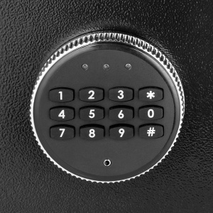 REBEL Seif electronic casnic cu PIN și cheie_enervolt.ro