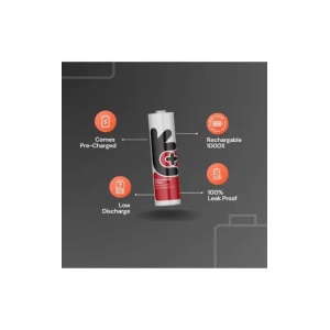 Uniross Acumulator NiMH R6 (AA) 2100mAh, Bl. 2 buc - Img 3