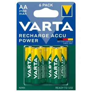 VARTA Acumulatori AA 2100 mAh, blister 6 bucăți - Fiabilitate si Performanta