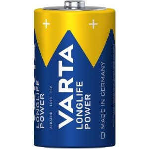 Baterie alcalina R20 (D) Longlife Power Varta, set 2 buc_enervolt.ro