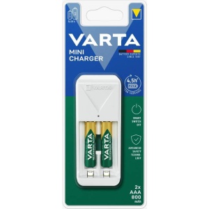 Varta Incarcator Mini Charger 57656 AA/AAA NiMH + 2 acumulatori AAA 800mAh