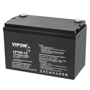 VIPOW Acumulator Staționar AGM VRLA 12V 100Ah