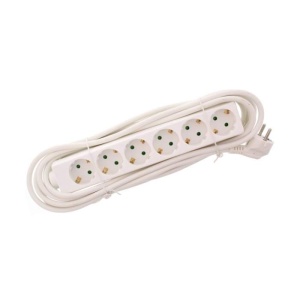 Well – Prelungitor 6 prize, 5m, cablu 3×1.5 mm² - Img 2