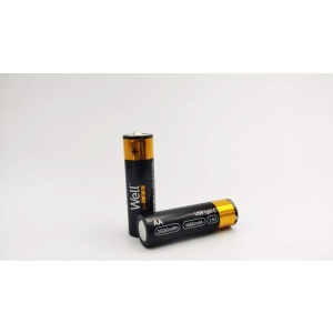 Acumulator AA (R6) Li-ion 14500 1.5V 1660mAh, 2500mWh, incarcare USB-C, 2 buc-blister, Well_enervolt.ro