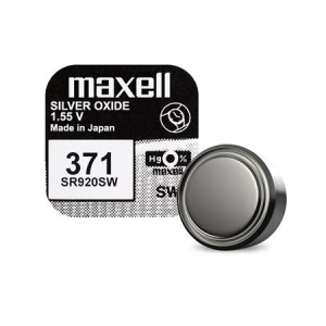 BATERIE AG6 / SR920 MAXELL – Silver Oxide 1.55V