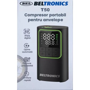 (KOM-T50) COMPRESOR PORTABIL 4000MAH T50 BELTRONICS_enervolt.ro