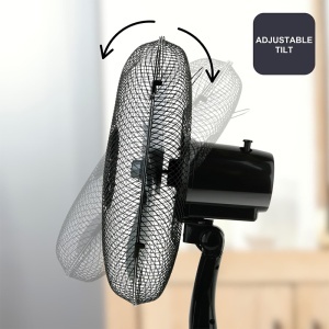 Ventilator cu picior 40 cm, 40W BLACK+DECKER, de la enervolt.ro