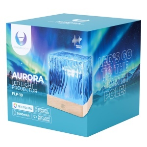 FOREVER‑LIGHT Lampă LED RGB 3W cu proiector efecte Aurora Boreală