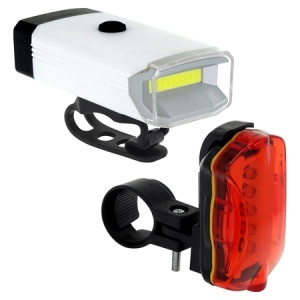 Forever‑Light Set lumini bicicletă față–spate cu prindere rapidă