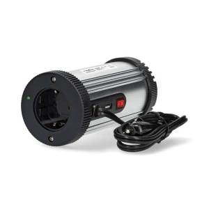 Nedis – Invertor tensiune cu undă sinusoidală modificată, 12V DC → 230V AC, 300W, 1x priză, 1x USB-A