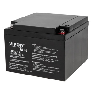 Vipow ACUMULATOR STATIONAR AGM VRLA 12V 26Ah