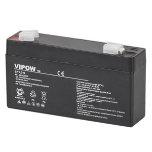 VIPOW Acumulator Stationar AGM VRLA 6V 1.3Ah