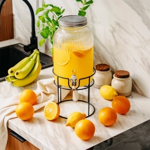 Adler Borcan pentru limonadă 4L cu stand și robinet ADLER, de la enervolt.ro