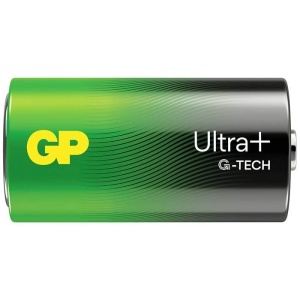 Baterie alcalina UltraPLus GP R14 (C) 2 buc, enervolt.ro