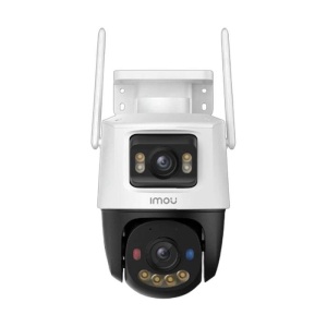 Camera de supraveghere pentru exterior WiFi IMOU Cruiser Dual 2 Pro IPC-S7XFP-8U0WED, 8MP, IR30m, MicroSD, detectare miscare, microfon si difuzor
