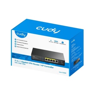 CUDY Access Point controller, VPN router, POE, Gigabit, C200P - Img 2