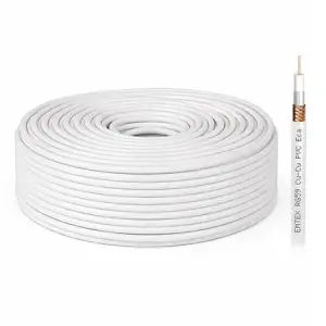 EMTEX CABLU COAXIAL CUPRU RG59 ROLA 100M