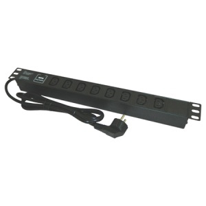 EMTEX PDU RACK 19 INCH 8 PRIZE C13 16A 2M