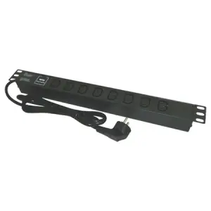 EMTEX PDU RACK 19 INCH 8 PRIZE C13 16A 2M